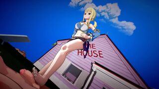 Lucy footjob [Bazett]