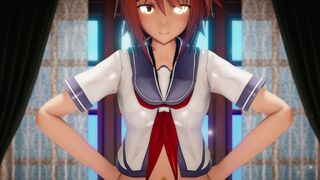 Chisaki Miyazaki Dance Booo (000MMD)