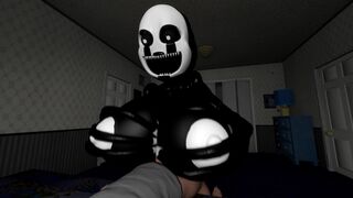 Nightmarionne gives Michael the Paizuri.