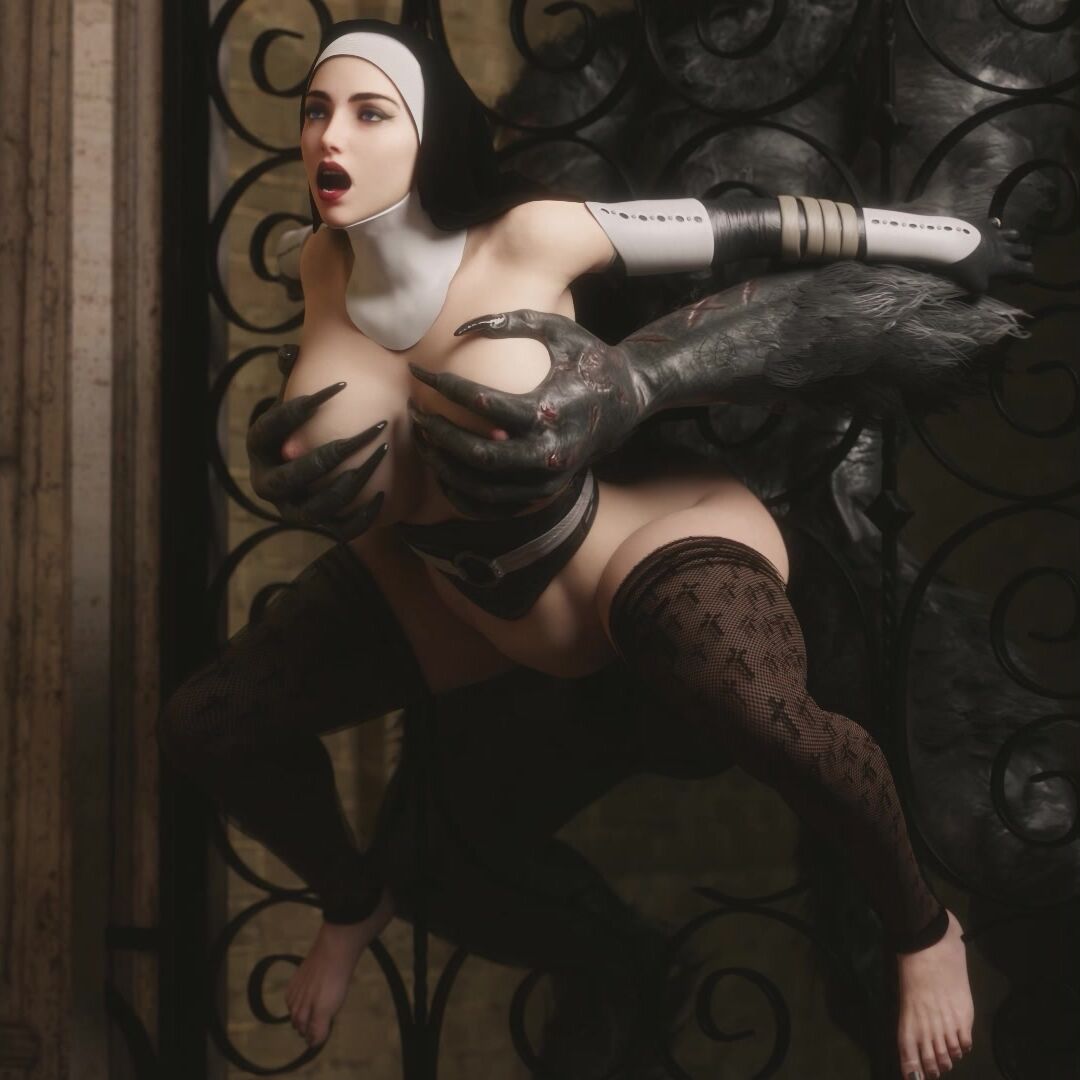 Nun Enjoys Werewolves & Horsemen Compilation