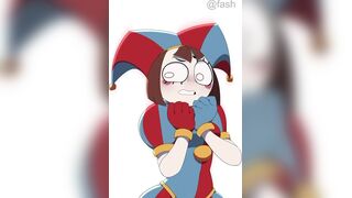 Pomni does the sad cat dance (plus some thing extra)