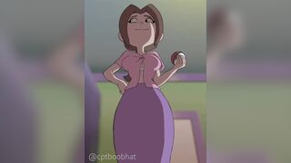 Mrs. Ketchum Getting Nuted By Mr. Mime (Sub-Español)