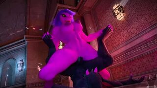 Susie and Ralsei alone time