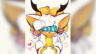 Rouge blow Tails [wdmov]