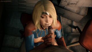 Supergirl drains Batcock