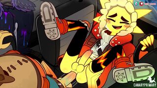 Fishstick and Sunspot Pull Over - CanaryPrimary