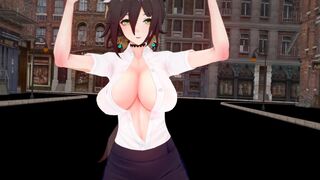 MMD  Tingyun [Haniwa's Miniature Garden]