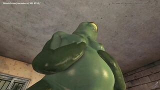 Cock vore by zillastudio