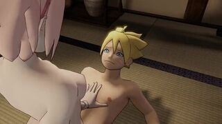 Hentai MILF Riding (Sakura Haruno & Mitsuki Bakugo)