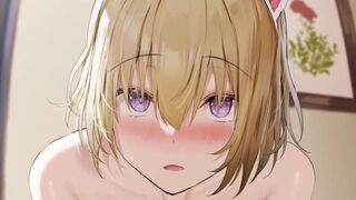 Cat Girl Riding Cock [oekakizuki]