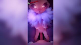 Yandere Renamon [infected_heart] 4K