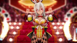 Haku Vocaloid Dance Rabbit Hole (000MMD)