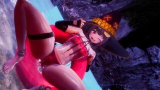 Megumin and Yunyun compilation [mitsuboshiL]