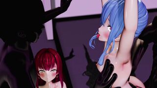 Girlfriend NTR'ed by a Massage. Part 3 (ENG Subs/DeepL) [HΔL]