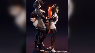 Furry Futa Woman Anal With Femboy [Lewdchord]