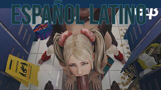 Lollipop Chainsaw Juliet es penetrada en los baños Español Latino