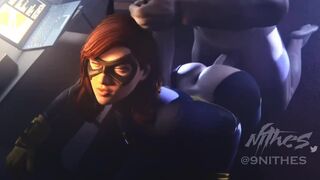 Batgirl Rough Anal