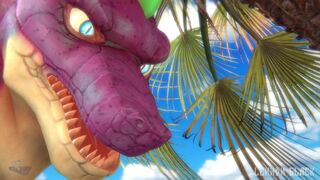 Hooves-Art Rarity And Spike Beach Meme (Sound Edit By Lennon Black)