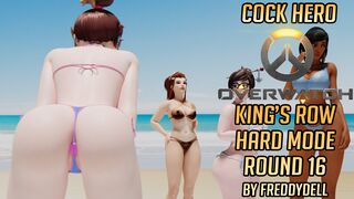 Cock Hero Overwatch King's Row Hard Mode Round 16