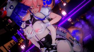 Raiden Shogun&Yae Miko_Sex only