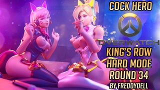 Cock Hero Overwatch King's Row Hard Mode Round 34