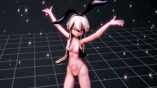 Shimakaze - Party time hurry up [MMD R18] Delor