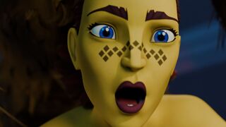 Barriss x Wookiee [WIP] [Star Wars: The Clone Wars]