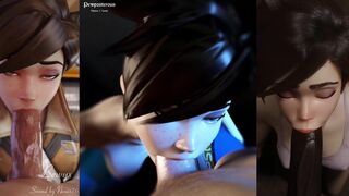 Tracer Getting Dicked PMV