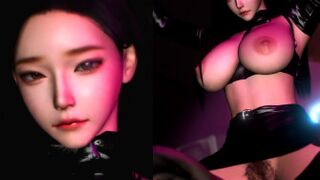 Strip club Sexy korean cowgirl position❤️❤️