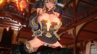 [AlphaG] Navia x Hilichurl 4K