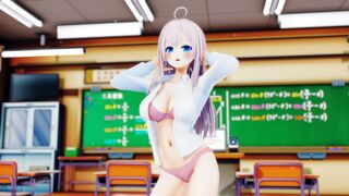 Alya's strip challenge