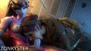 Widowmaker Sucked By Fetch [Zonkyster]