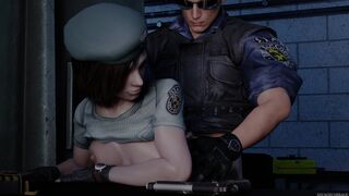 Jill's rookie days in S.T.A.R.S.[Savagecabbage]