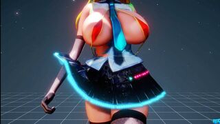 Adult Shimakaze - Killer B (A ver) [MMD R15]