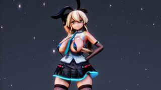 Adult Shimakaze - Delusion (A ver) [MMD R15]