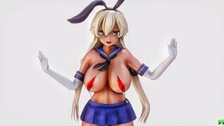 Adult Shimakaze - Higan (C ver) [MMD R15]