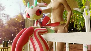 Lurantis getting fucked by her master!