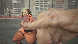 NTR. Helen Parr Won't Be Defeated by That Cock This Time!