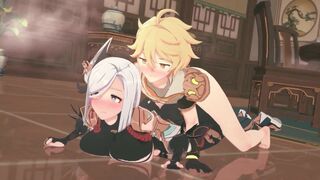 Shenhe x Aether [Anna Anon]