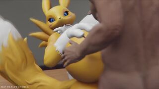 Renamon- Peach