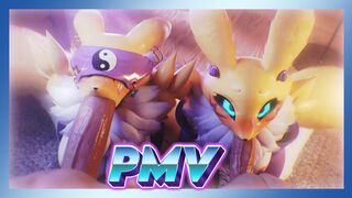 [PMV] MOVE - Renamon Training HMV/YMV