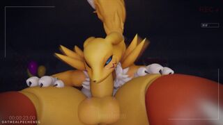 [Oatmealpecheneg] Lovetaste Toy Chica x Renamon