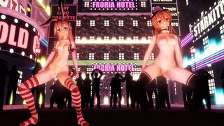 Shimakaze & Prinz - Chocolate Cream [MMD R18] Imajin