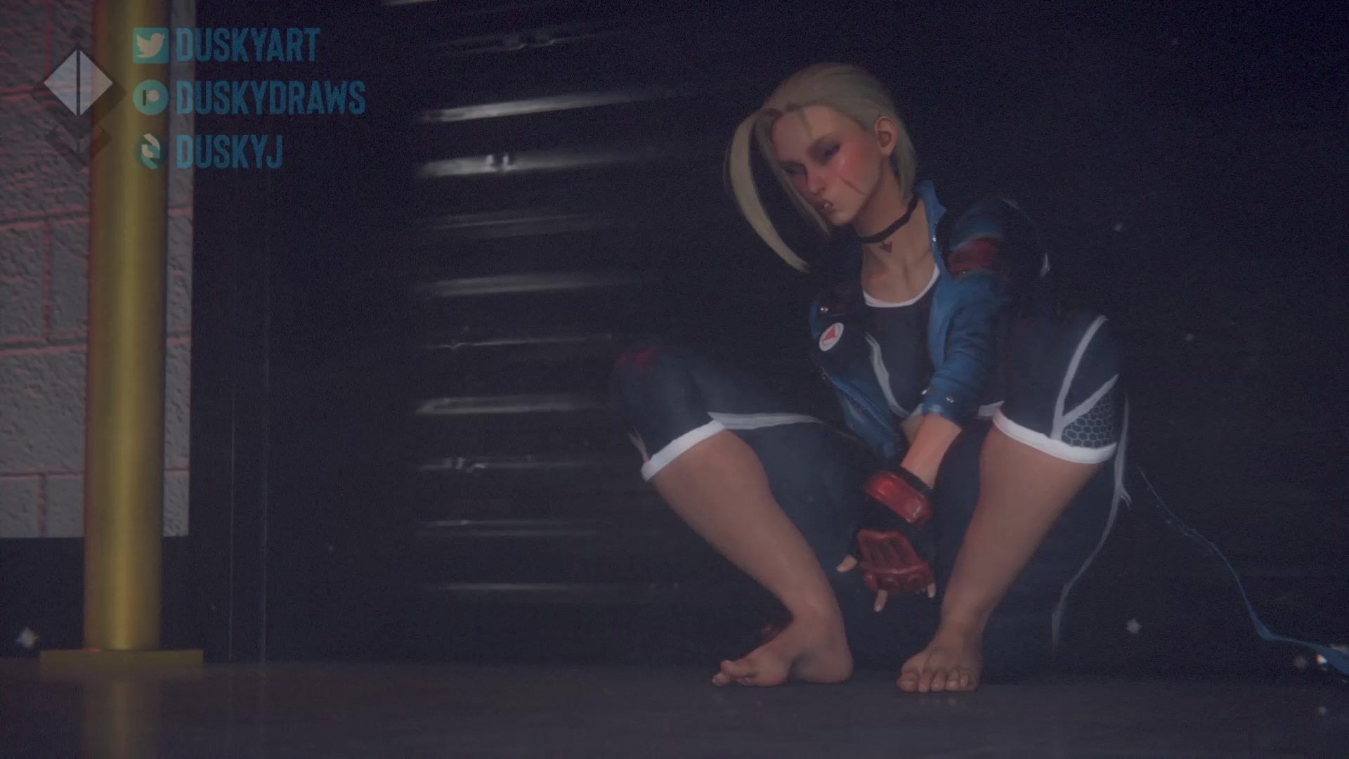 Cammy's Pre-fight Stress Relief