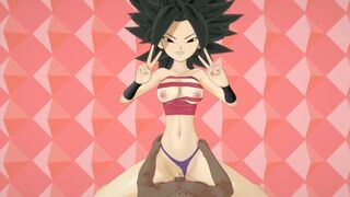 "Training" with Caulifa and Kefla. (No Music Version)