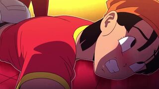 (D-ART) Pan and Goku ssj4 Anal full and sound