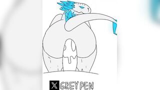 Shimo's big ass! (GreyPen)