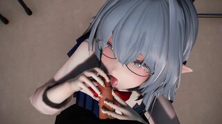 Reverse NTR Elf Vol.2 Massive Ejaculation In The Mouth With A Doting Cheating Blowjob