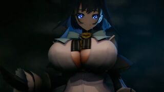 Giantess Kronii timeloop