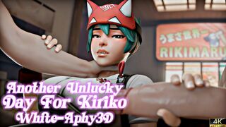 Another Unlucky Day For Kiriko [White][Aphy3D][4K]